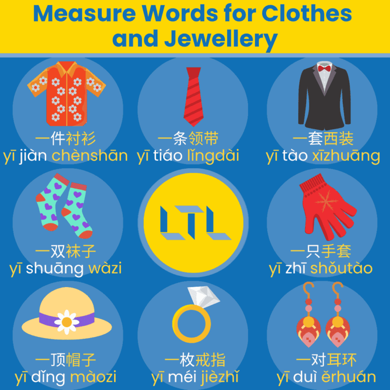 Chinese Measure Words - jewellery