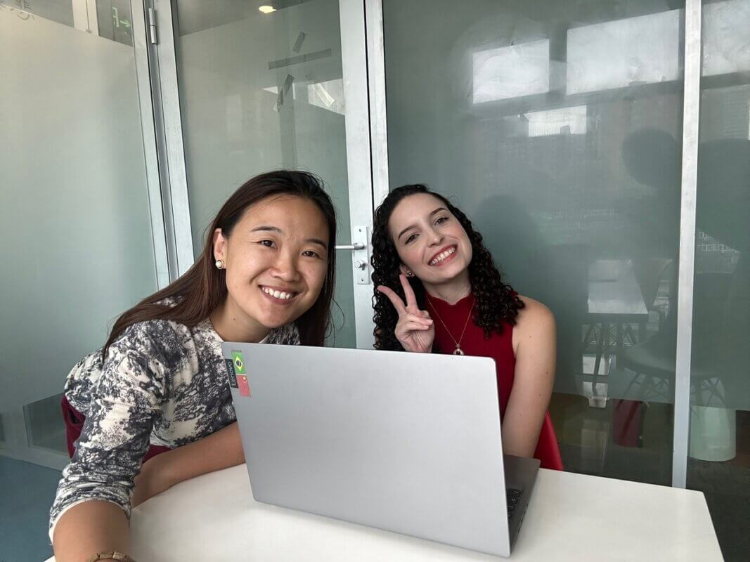 Jane and Student Leticia