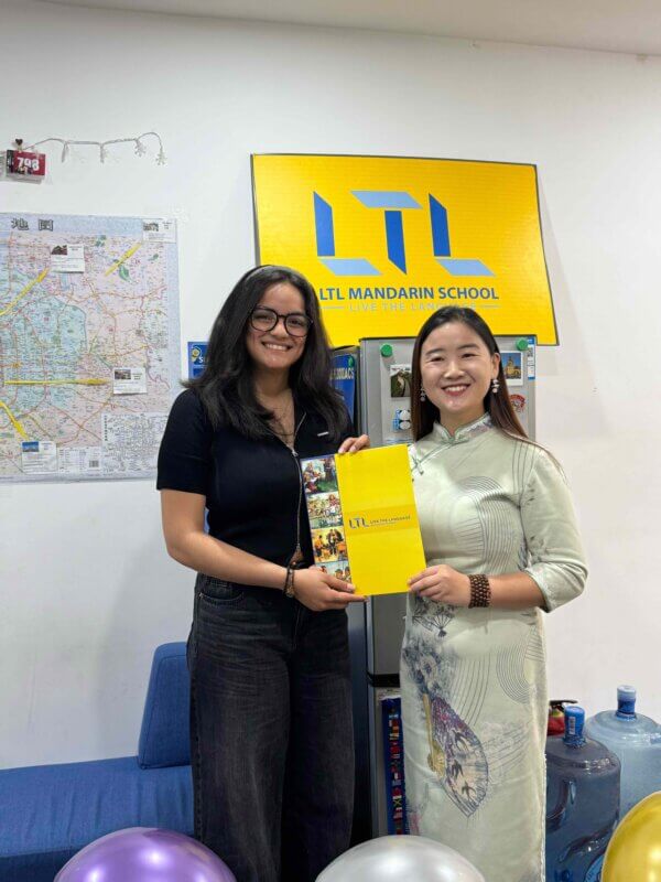 Nathalie and Jane Graduation from LTL Beijing School
