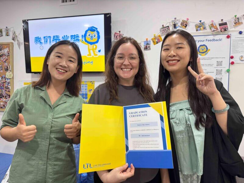1-on-1 Chinese Classes Graduation