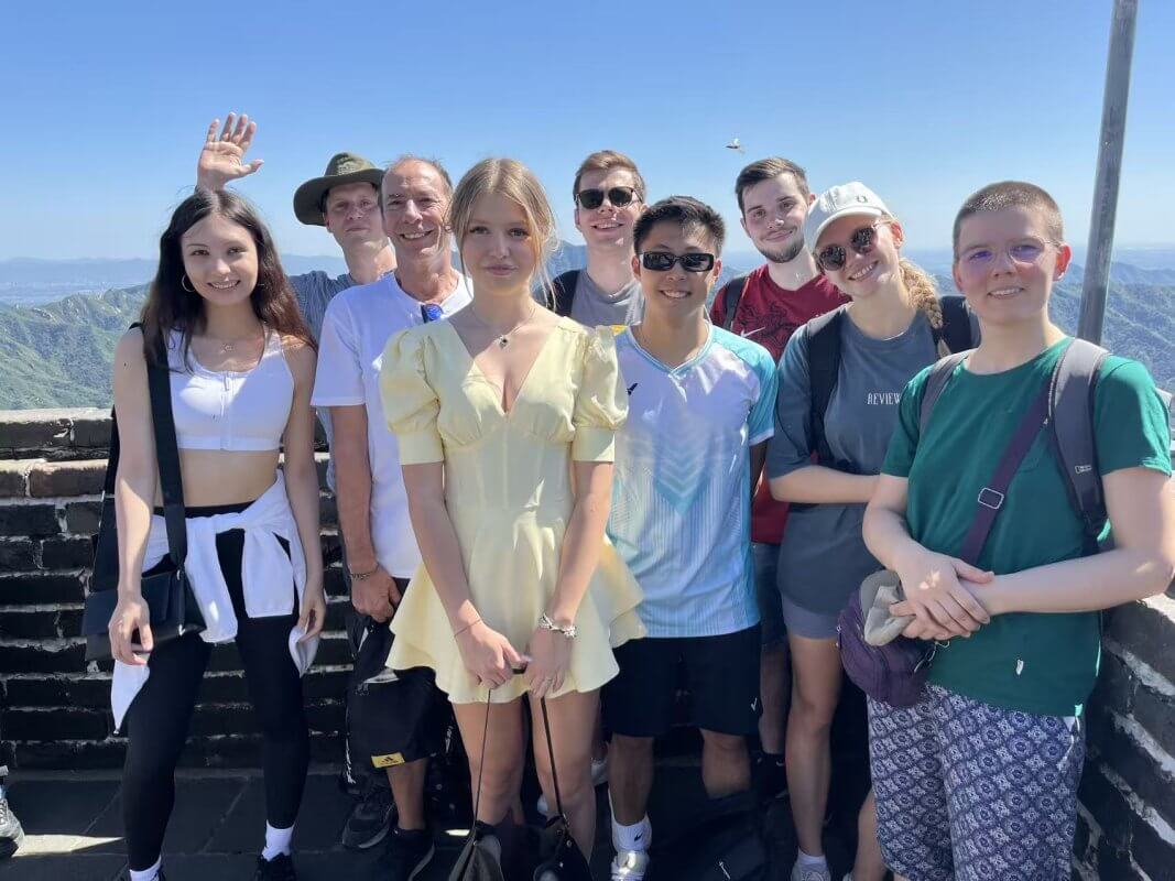 LTL Beijing Students on the Great Wall of China