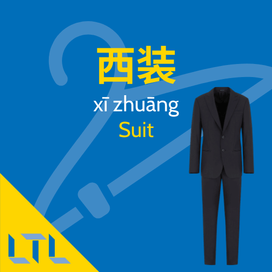 Suit in Chinese