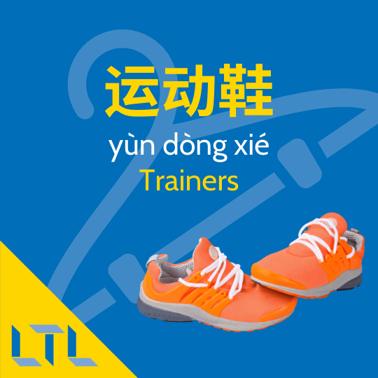 Trainers in Chinese
