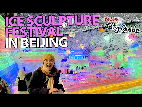 Longqing Gorge Ice Festival in Beijing